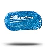 New Mueller 2 Pack Reusable Hot Cold Soothing Bead Therapy Ice & Heat Packs (Blue)