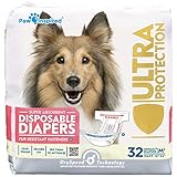 Paw Inspired Disposable Dog Diapers | Female Dog