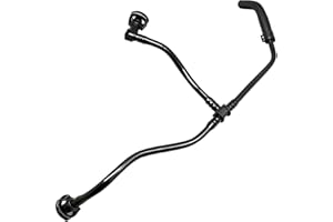 BSNOVT Radiator Overflow Hose Cooling Breathe Tube, Coolant Expansion Tank Bypass Line Replaces 8W0121081AN,Compatible with Audi A4 2017-2020/A4 Quattro 2017-2021/A4 allroad 2017-2020/A5 Quattro 2018-2020