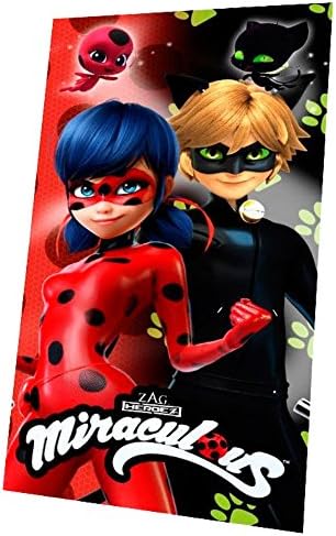 Miraculous Historia Fran Ladybug Och Cat Noir Lb Fleece Filt Polarfilt Barnsangutrustning 150 Cm Flerfargad Amazon Se Home