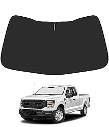 BIBLOZ Car Windshield Sun Shade for Ford F150
