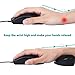 CamRom Ergonomic Mouse Wrist Rest Comfortable Memory Foam+ABS+Silica Gel CA1107 (Black)