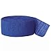 Premium Royal Blue Crepe Paper Streamer - 81 ft (1 Pc) - Perfect for Birthdays, Weddings, and Events