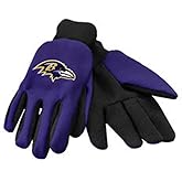 FOCO NFL Colored Palm Utility Work Gloves