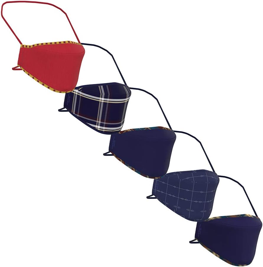 Peter England Men's Cotton Face Mask (PECLMSKW52015_Assorted_Free Size)