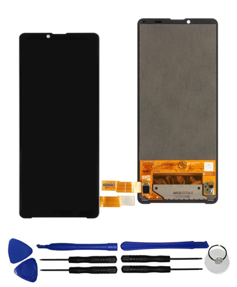 OYOG Replacement for Sony Xperia 10 III SO-52B SOG04 XQ-BT52 Touch Screen Digitizer Assembly LCD Display (No Bezel Frame) Black
