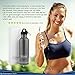 Futurepace Tech Large Dark Gray, Reusable, Eco, Metal Insulated Sports Water Bottle 25oz BPA Free, Bonus Sports LID - Mega Savings Over Plastic! Perfect for Men, Women, Boys, Girls!