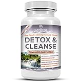 Evergenics Detox & Cleanse, Complete Daily Digestive Cleansing For Men & Women. Detoxifies The Body For Energy, Weight Loss & Improved Health. 60 All-Natural Capsules.
