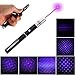 5mw 405nm Purple Light Laser Pointer Pen with Star Cap Head