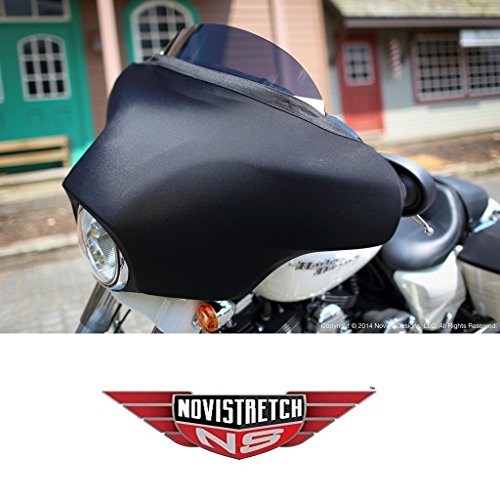 MIDWEST CORVETTE Harley Davidson Novistretch Bat-Wing Fairing Mesh Mask Bra Fits: All HD Touring Motorcycles with The Batwing Fairing - Thumbnail 3