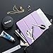 ZtotopCase iPad 9.7 Inch 2018/2017 Case with Pencil Holder - Lightweight Soft TPU Back Cover and Trifold Stand with Auto Sleep/Wake, Protective for iPad 6th/5th Generation , Light Purple
