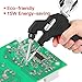 ArchMage Fast-Heating Soldering Gun 110V 15W Energy Efficient Automatic Feed Welding Tool with Rosin Core Solder Wire for Welding Circuit Board, Appliance Repair, Home DIY and More