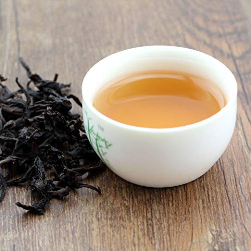 GOARTEA 100g / 3.5oz Fujian Wuyi Da Hong Pao Tee Dahongpao Big Red Robe Rock Loose Leaf Chinese Oolong Tea – Bild 5