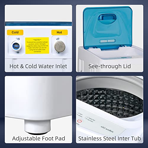 2In1 Full Automatic Portable Washing Machine and Spin Dryer, 1