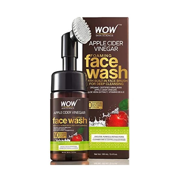 wow apple cider face wash