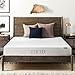 LUCID 8 Inch Gel Infused Memory Foam Mattress - Medium Firm Feel - CertiPUR-US Certified - 10-Year warranty - King