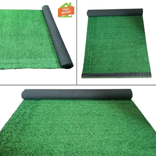 Color Carpet Pasto Sintetico Garden con medida de 5.0x2.0 metros. Altura de 7mm. Color Verde