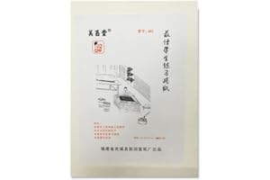 Meiyutang Xuan Paper(Shuan/Rice Paper) For Calligraphy Painting Practice 50sheets Half Ripe 601