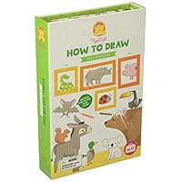 Tiger Tribe How to Draw Set, Wild Kingdom Arts and Crafts Kit