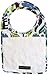 Ah Goo Baby Bib, 100% Cotton Terry Cloth, Wrap Around Collar, Zoo Frenzy Pattern