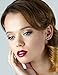 Blue CZ Clip On Earrings Crown Oval Wedding Women Fashion