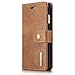 Iphone 6/6S Leather Wallet Phone Case Magnetic Back Case Protective Flip Cover with Card Slots Yellow