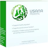 USANA - Probiotic Digestive Health Supplement - 14 Stick Packs | Has BB-12 and LGG Probiotic Strains, Sugar-Free Powder, Dairy-Free Formula, Stick Packs That Mix With Cold Beverages