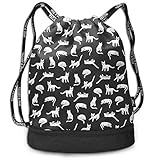 Buck Paul Men & Women Cats 3D Printed Cinch Sack