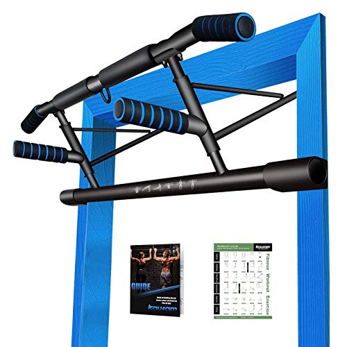 Kaufam Pull Up Bar Doorway Chin Up Bar Doorframe No Screw Hammer Grip
