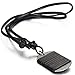 OIDEA Hip Hop Dog Tag Dual Leather Strap Wrapped Leather Chain Necklace for Men Birthday Gift, Size Adjustable