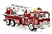 Fire Engine Truck Kids Toyl Kids Toy with Extending Ladder & Lights & Siren Sounds Vocal Phrases Bump & Go Action