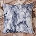 Apartment Decor Throw Pillow Cushion Cover,Square 26 x 26inch Satin Fabric two Sides,Marble Textured Smooth Details Cracked Dimension Stone Smooth Image, Pillow Sham Cases for Couch Sofa Chair Cushion