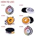 Aboat 4 Rolls pH Test Strips, Universal pH Test Paper Strips, pH Measure Full Range 0-14, 16.4 ft/Roll, Totally 65.6 ft