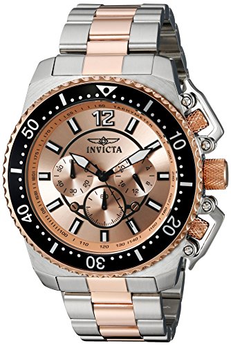 Invicta Men's 'Pro Diver' Quartz Stainless Steel Casual Watch (Model: 21956)