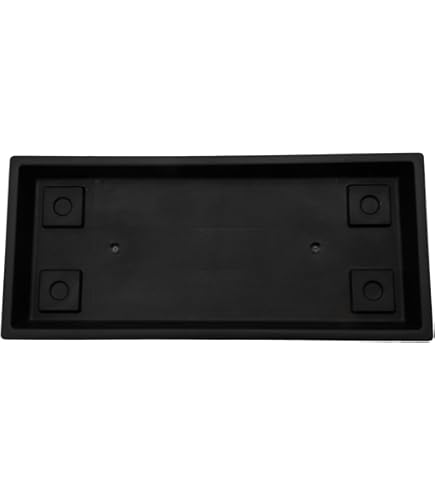 The HC Companies Lot De 2 Soucoupes Rectangulaires Vénitiennes En