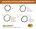 Baltic Amber Adjustable Adult Bracelet by UMAI – 7 inches – for Men and Women - Anti-inflammatory - Pain Relief for Carpel Tunnel, Arthritis, Headache, Migraine (Cognac Raw)