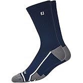 FootJoy Men's TechD.R.Y. Crew, Navy, Fits-Shoe Size 7-12