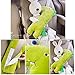 Cute Doll Car Seat Strap Belt Cushion Cover for Kids Children, Adjustable Pillow Pad Vehicle Car Safety Belt Toy Pet Protect Shoulder Chest Child (DinoGreen)