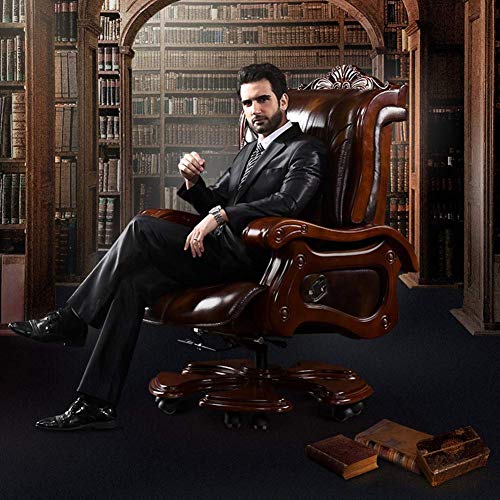 GY-C-Boss-Chair-Leather-Computer-Chair-Home-Executive-Chair-Business-145aReclining-Lifting-Massage-President-Office-Turn-Chair-Recliner-Adjustable-Seat-Height-360-Degree-Swivel-Bedroom