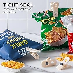 Rae Dunn 10 Pc Bag Clips with Magnet- Food