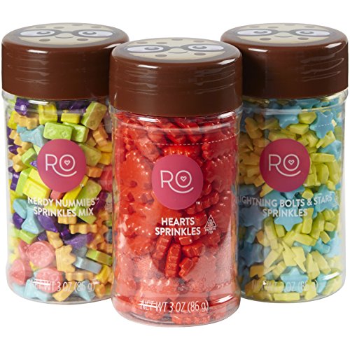Wilton Rosanna Pansino Nerdy Nummies Sprinkled with Fun Sprinkles Set