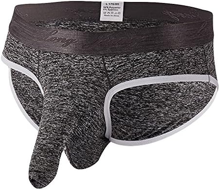 Autumn wind Men Cotton Breathable Boxers Panties ♕ Sexy Thongs Underwear, 5 Colors, S-XL