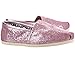 TOMS Women's Glitter Classic Slip-On Shoe