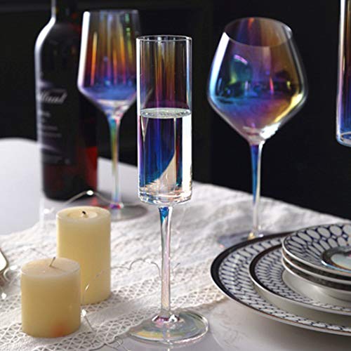 Colorful Champagne Glass Flutes - Image 3