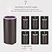 NexGadget 50ML Mini Usb Car Essential Oil Purifier Diffuser - Computer Portable Mini Ultrasonic Cool Mist Aroma Air Humidifier for Home,Office, Travel&More - Dark Wood Grain