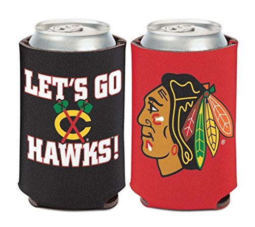 WinCraft NHL Chicago Blackhawks 2 PACK 12 oz. Can Coolers