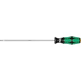 WERA 05110006002 Kraftform Plus 335 Slotted Screwdriver, 4mm Head, 8-Inch Blade Length