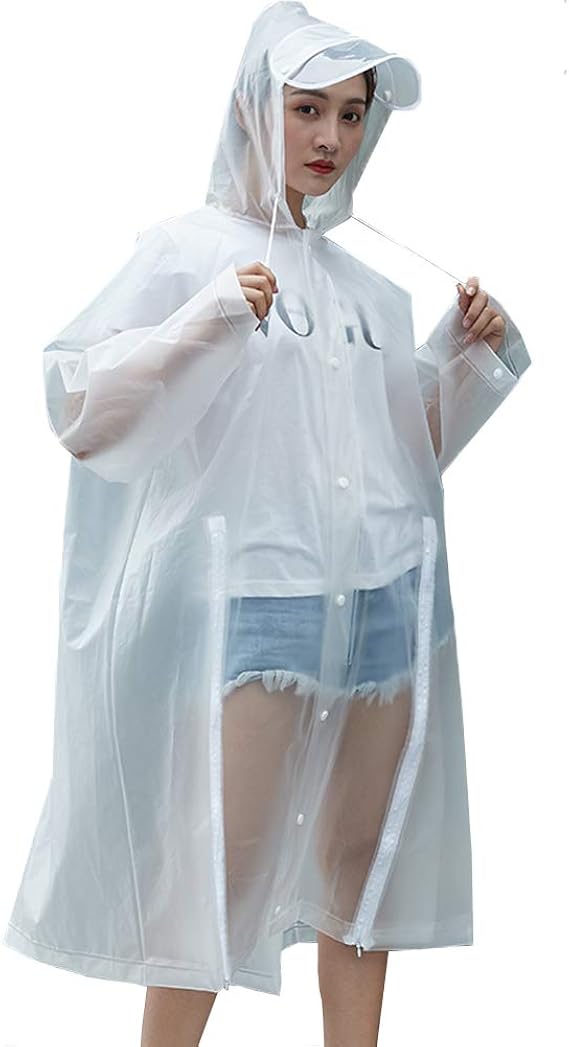 Amazon レインコート レディース 自転車 ロングレインポンチョ 雨具 梅雨 防風防水 防塵防雪 通勤通学 レインウエア 収納袋付 男女兼用 年 レインコート ポンチョ 通販