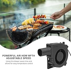2Set 120mm BBQ Fan 12V Blower Brushless with