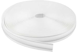 1" RV Vinyl Trim Molding, 100 FT Flexible Weatherproof Strip for RV Exterior Trim Replacement, RVs Corner Trims Molding Exter